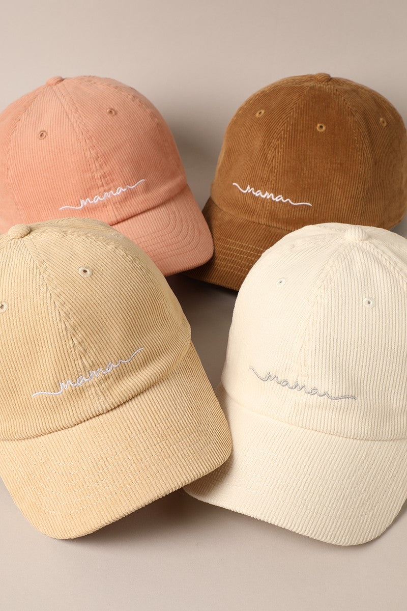 Mama Corduroy Hat