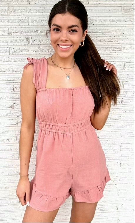 Bex Blush Romper