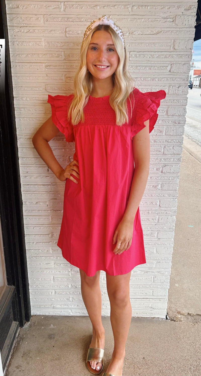 Penelope Ruffle Dress