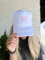 Ribbon Bow Trucker Hat