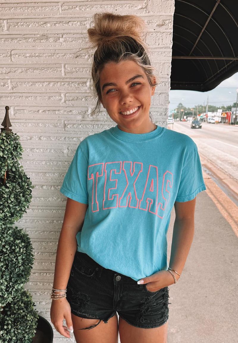 Texas Lettered Tee