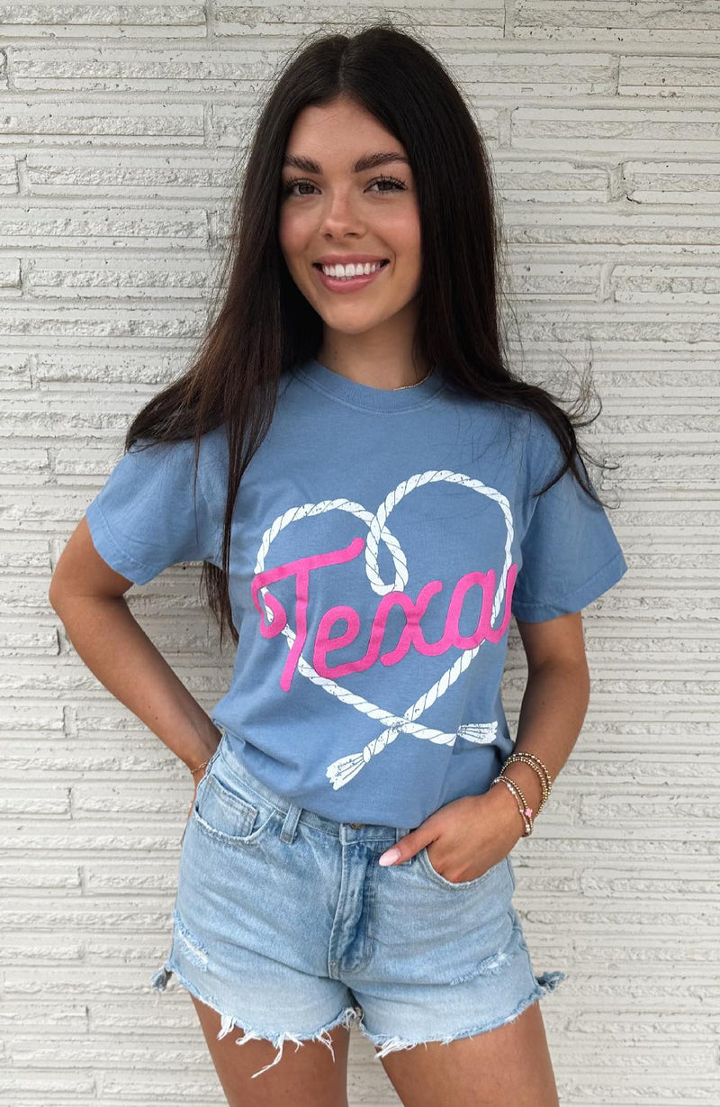 Texas Rope Heart Tee