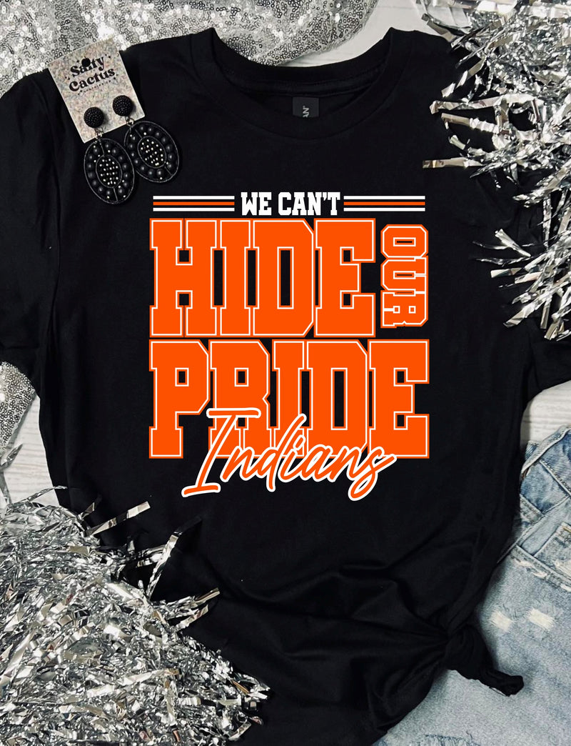 *DTF* We Can't Hide Our Pride Black Tee