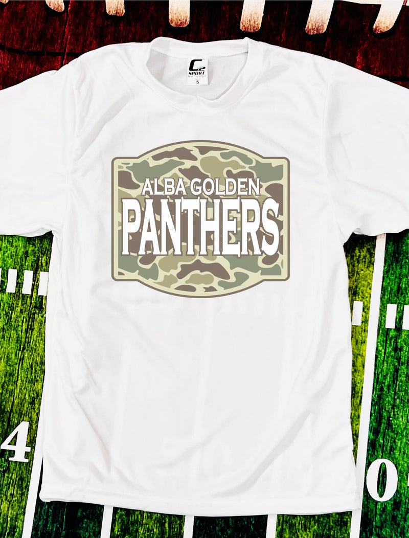 Camo Spirit White Dri Fit Tee