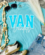 *DTF* Two Toned Custom Name Comfort Color Tee (Copy)