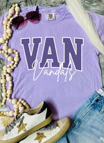 *DTF* Two Toned Custom Name Comfort Color Tee (Copy)