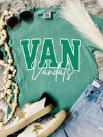 *DTF* Two Toned Custom Name Comfort Color Tee (Copy)