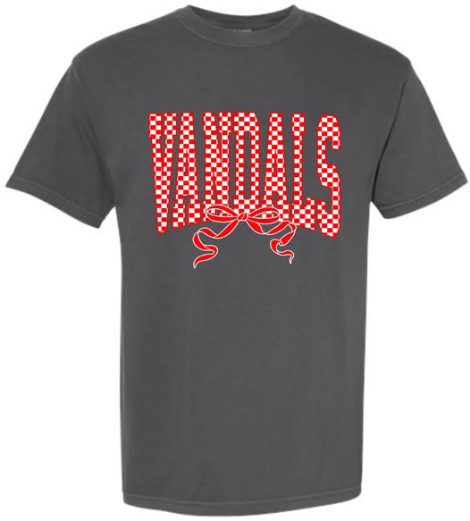 *DTF* Vandals Checkered Bow Pepper CC Tee