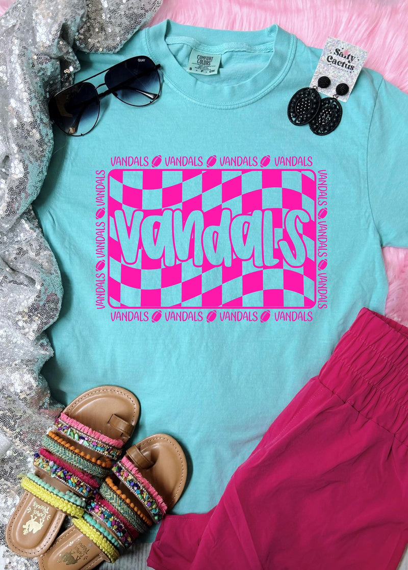 *DTF* Vandals Checkered Comfort Colors