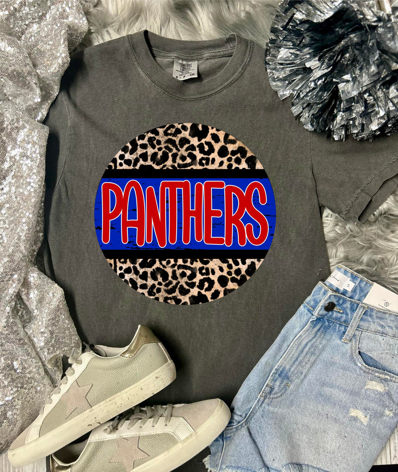 *DTF* Circle Leopard Spirit Pepper CC Tee