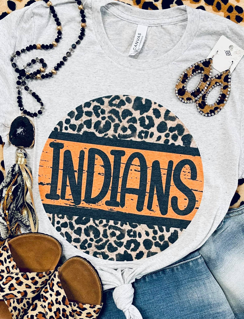 Circle Leopard Spirit Tee