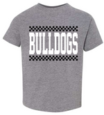 *DTF* Girls/Boys Checkered Mascot Tees