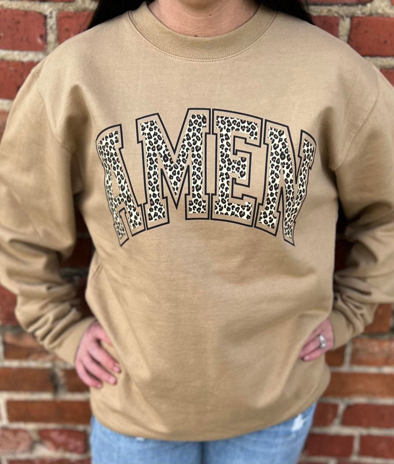 Amen Leopard Sweatshirt