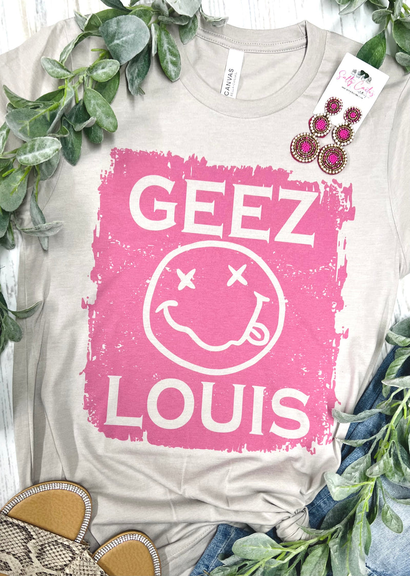 Kids Geez Louis Grey Tee