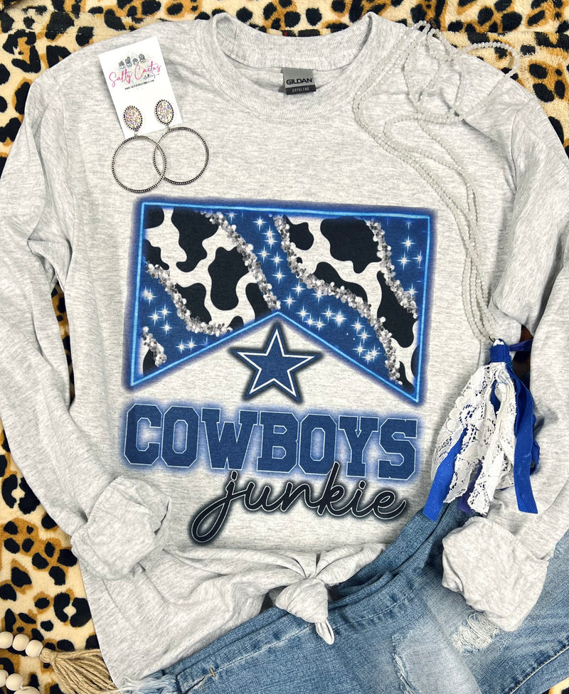 Cowboys Junkie Long Sleeve Tee