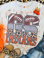 Football Splatter Custom Tee