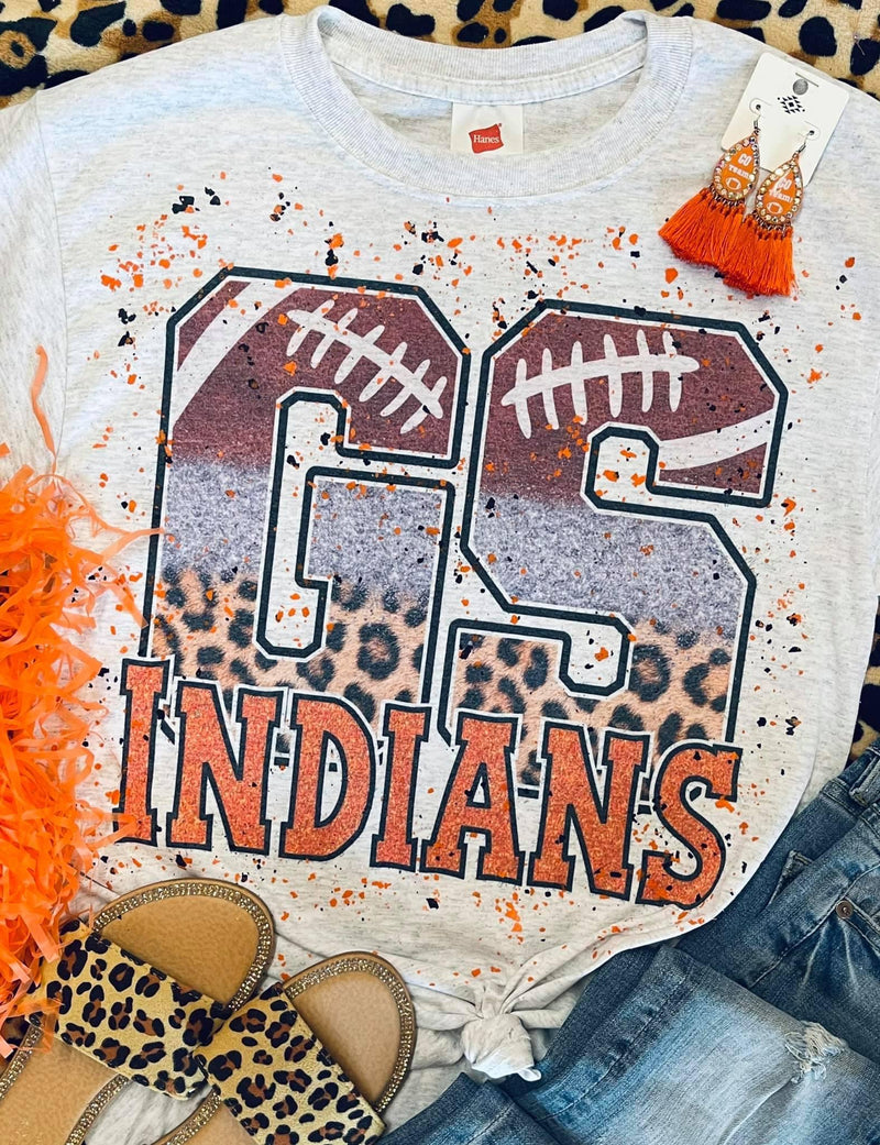 Football Splatter Custom Tee